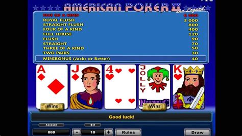 American poker 2 online free to play